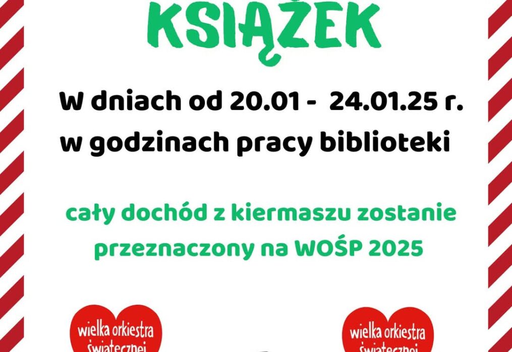 KIERMASZ KSIĄŻEK