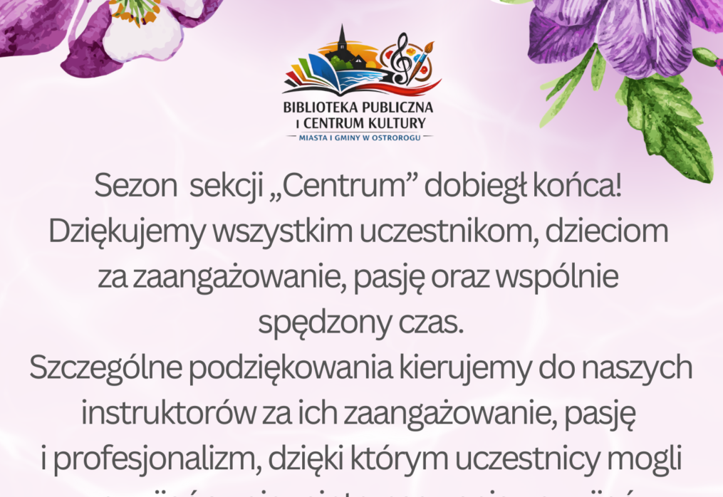 DZIĘKUJEMY!